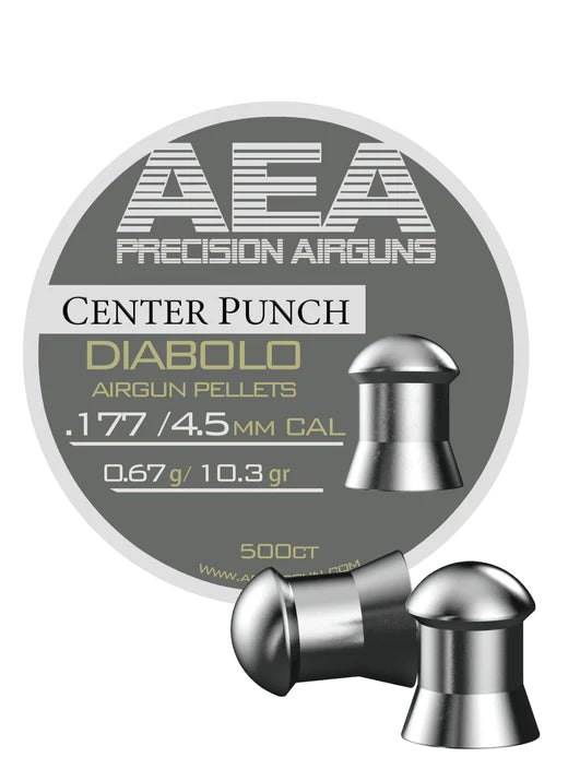AEA Center Punch Pellets - .177cal