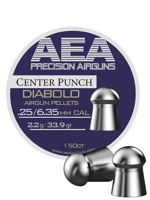 AEA Center Punch Pellets - .25cal