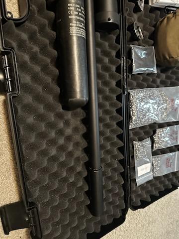 FX Crown Mk2 .25cal 500mm GRS Stock w/ scope - Consignment