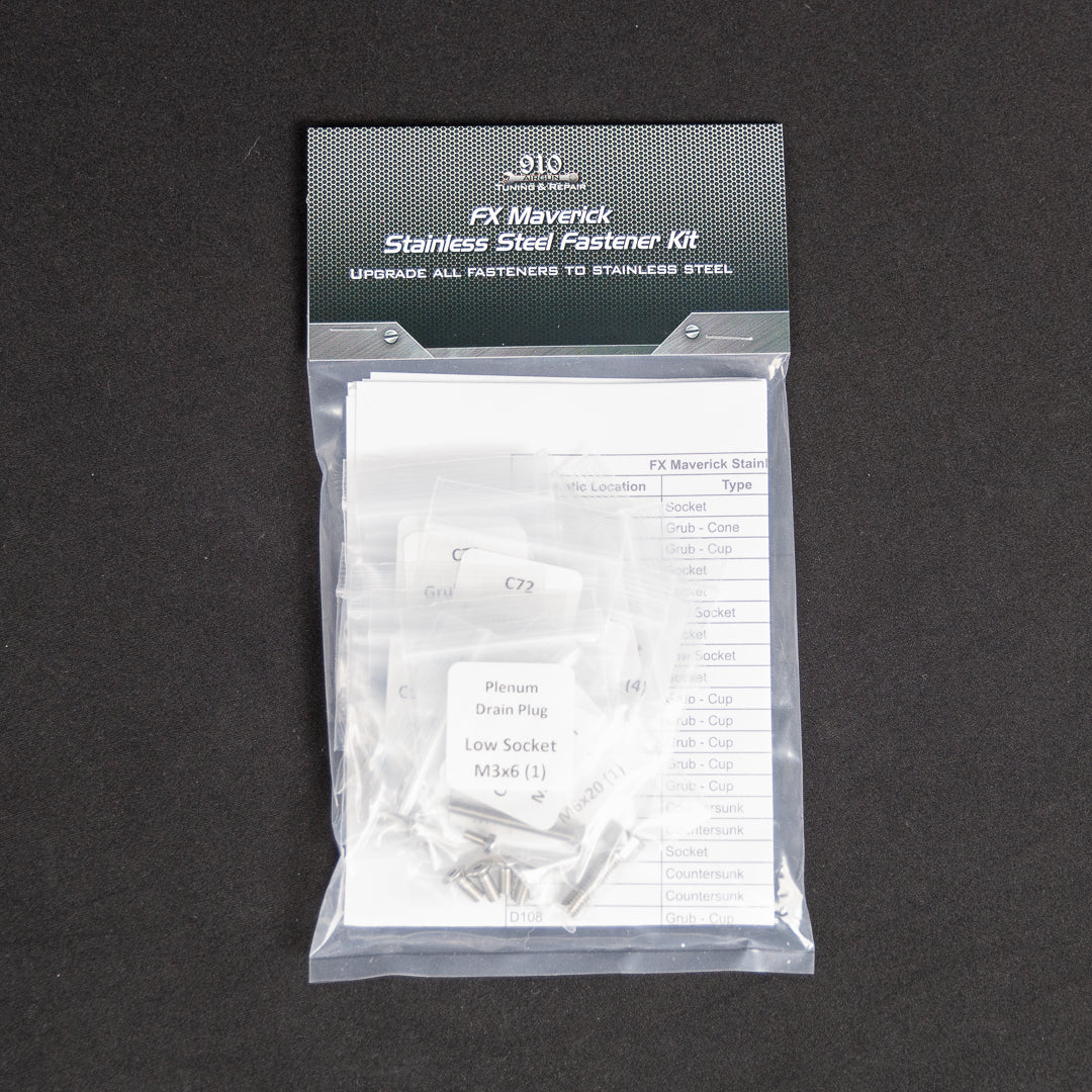 FX Maverick Stainless Steel Fastener Kit