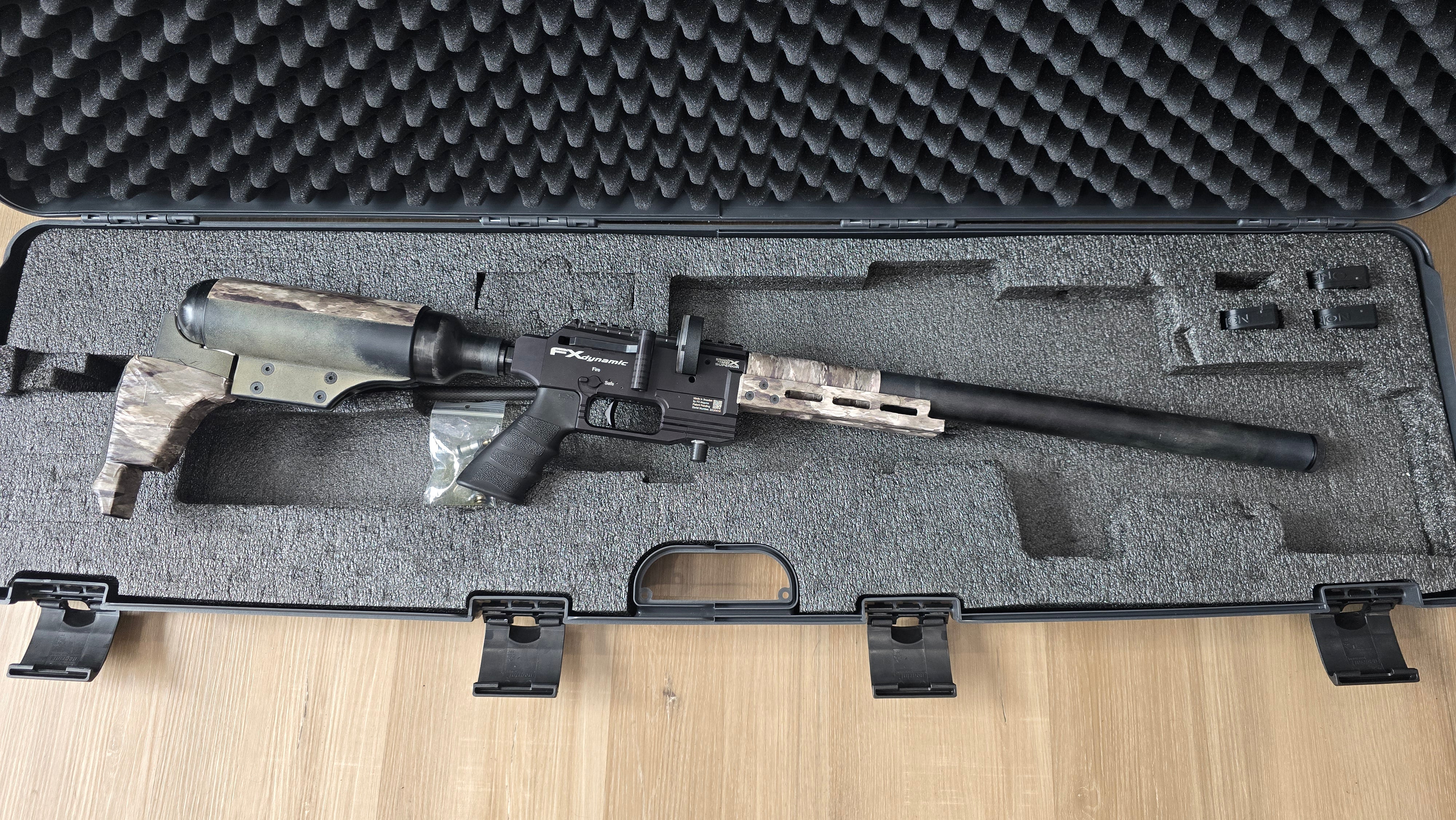 Custom FX Dynamic 500 .25cal Hunting special - consignment