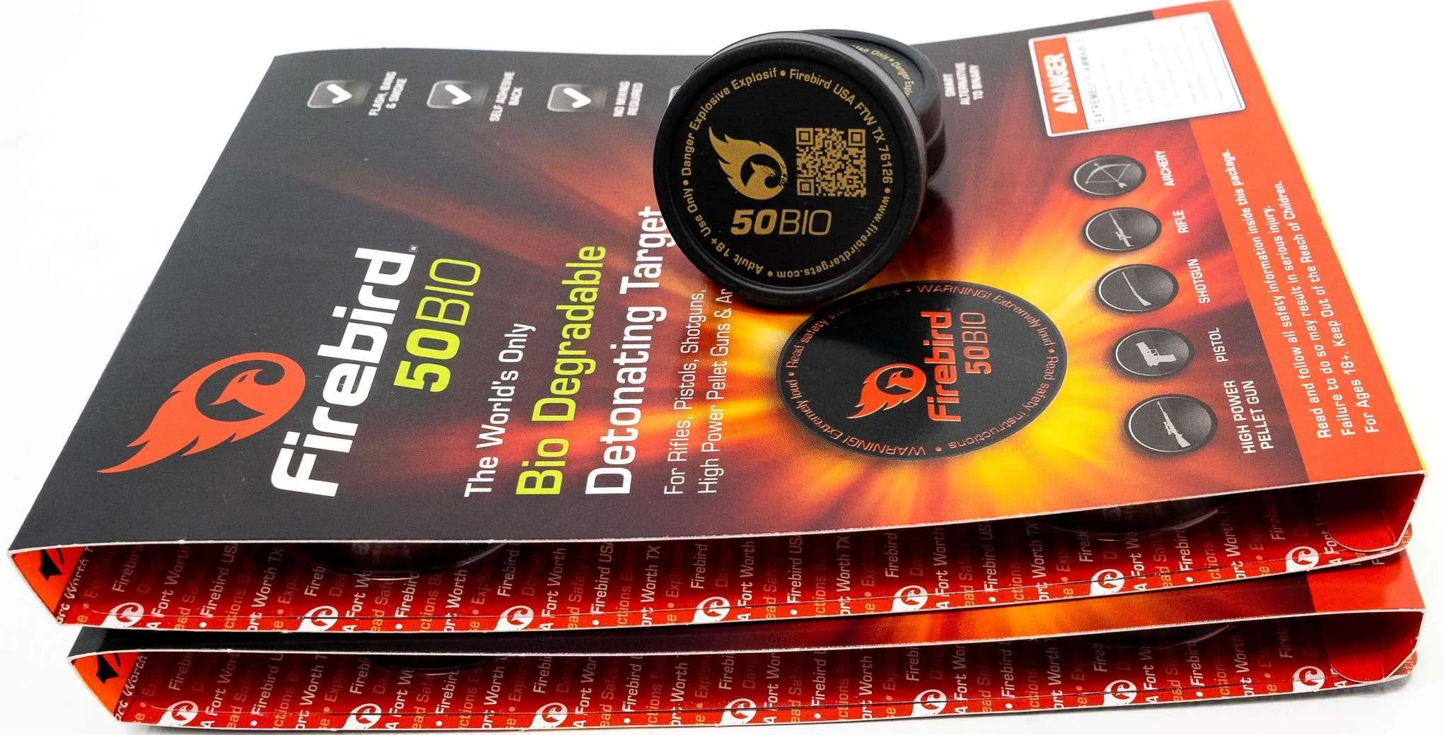 Firebird 50 BIO - Reactive Targets - 10pk