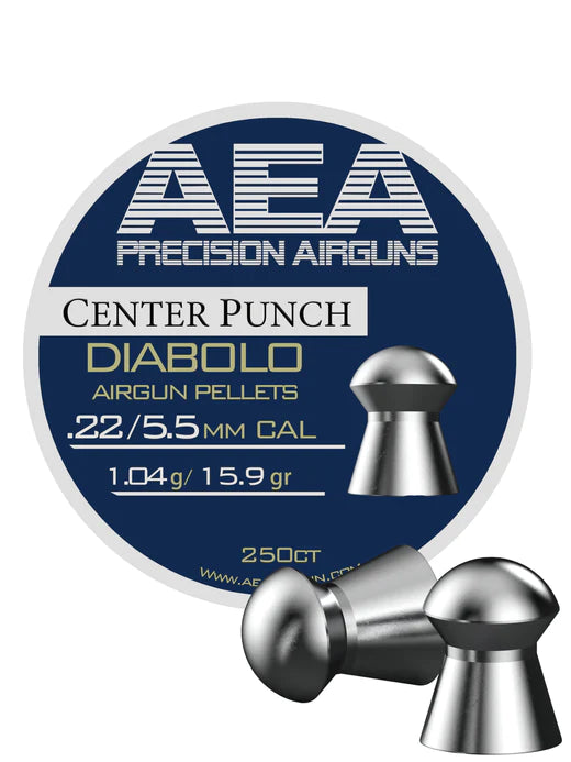AEA Center Punch Pellets - .22cal