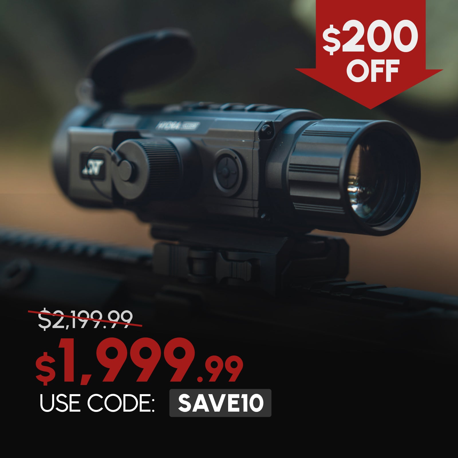 HS635R - HYDRA-LRF Multi-Function Thermal Scope (640x512, 35mm)