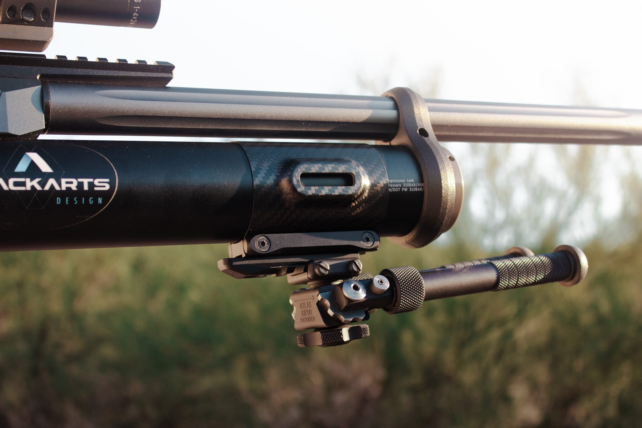 52mm Carbon Fiber Tri-Rail