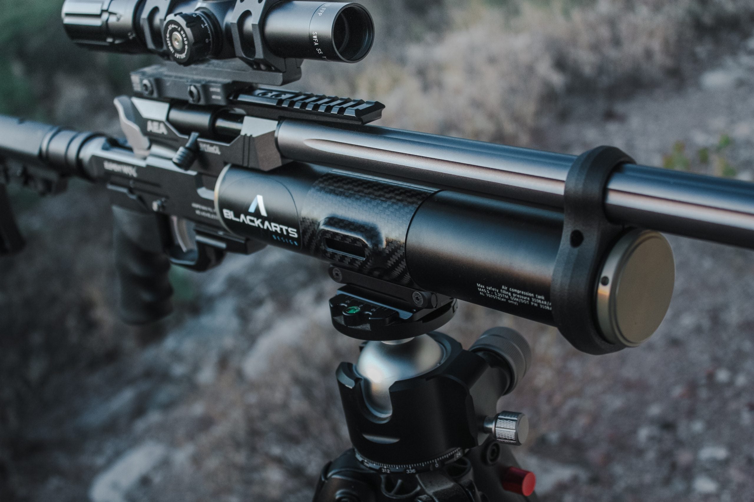 52mm Carbon Fiber Tri-Rail