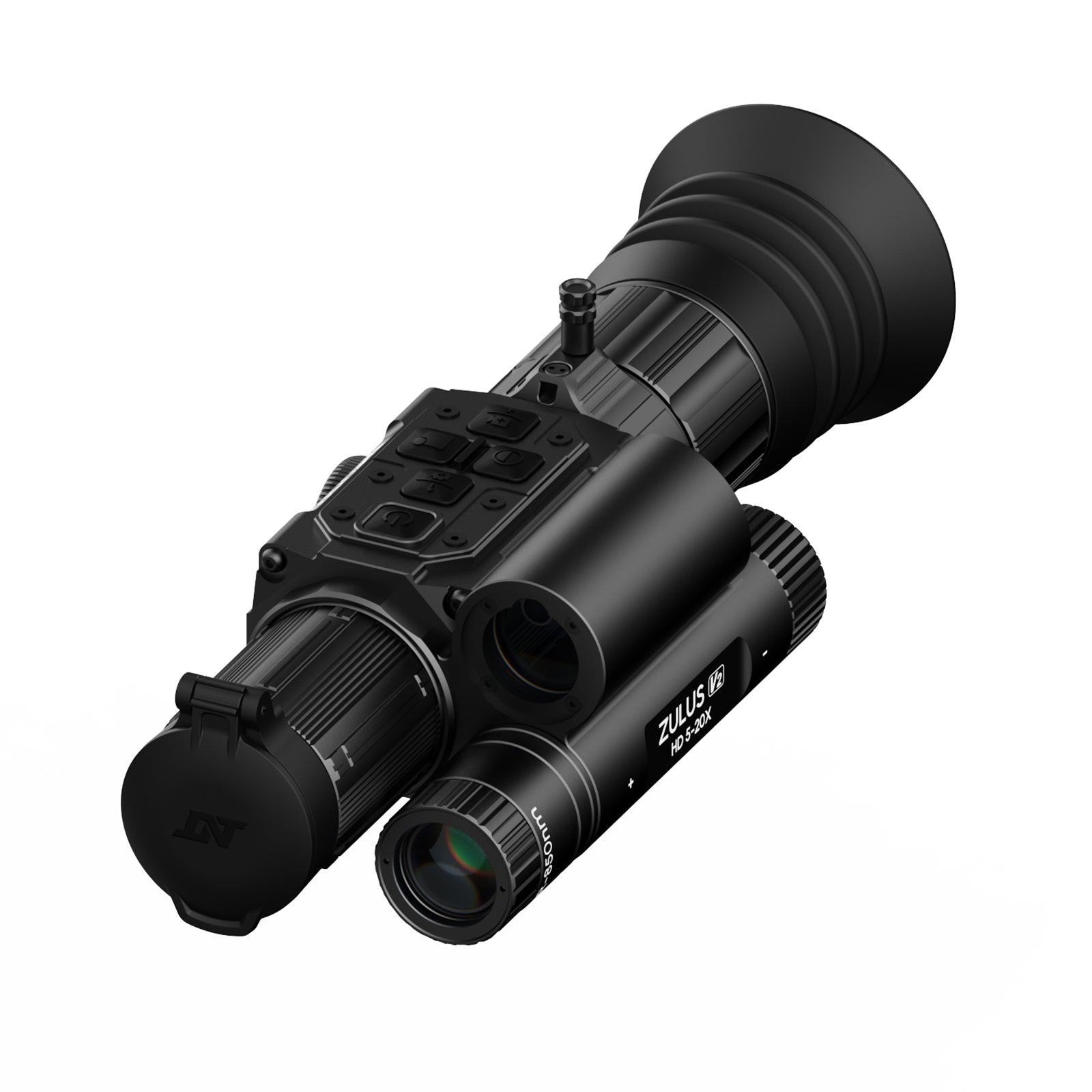 DNT ZULUS HD 5-20X Digital Night Vision Scope with Laser Rangefinder and Ballistic Calculator