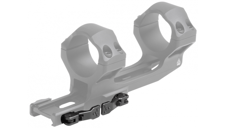 UTG ACCU-SYNC QR CANTILEVER MOUNT 34MM, X-HIGH PRO., 70MM OFFSET