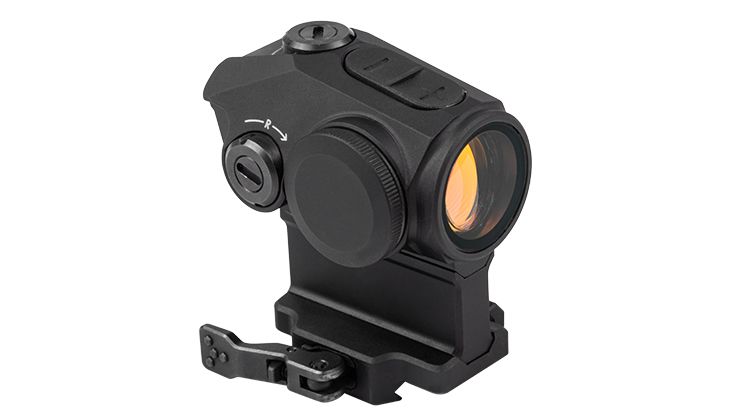 UTG ACCU-SYNC 2018R DOT SIGHT, RED 3.0 MOA SINGLE DOT, FOR MINI ACOG FOOTPRINT