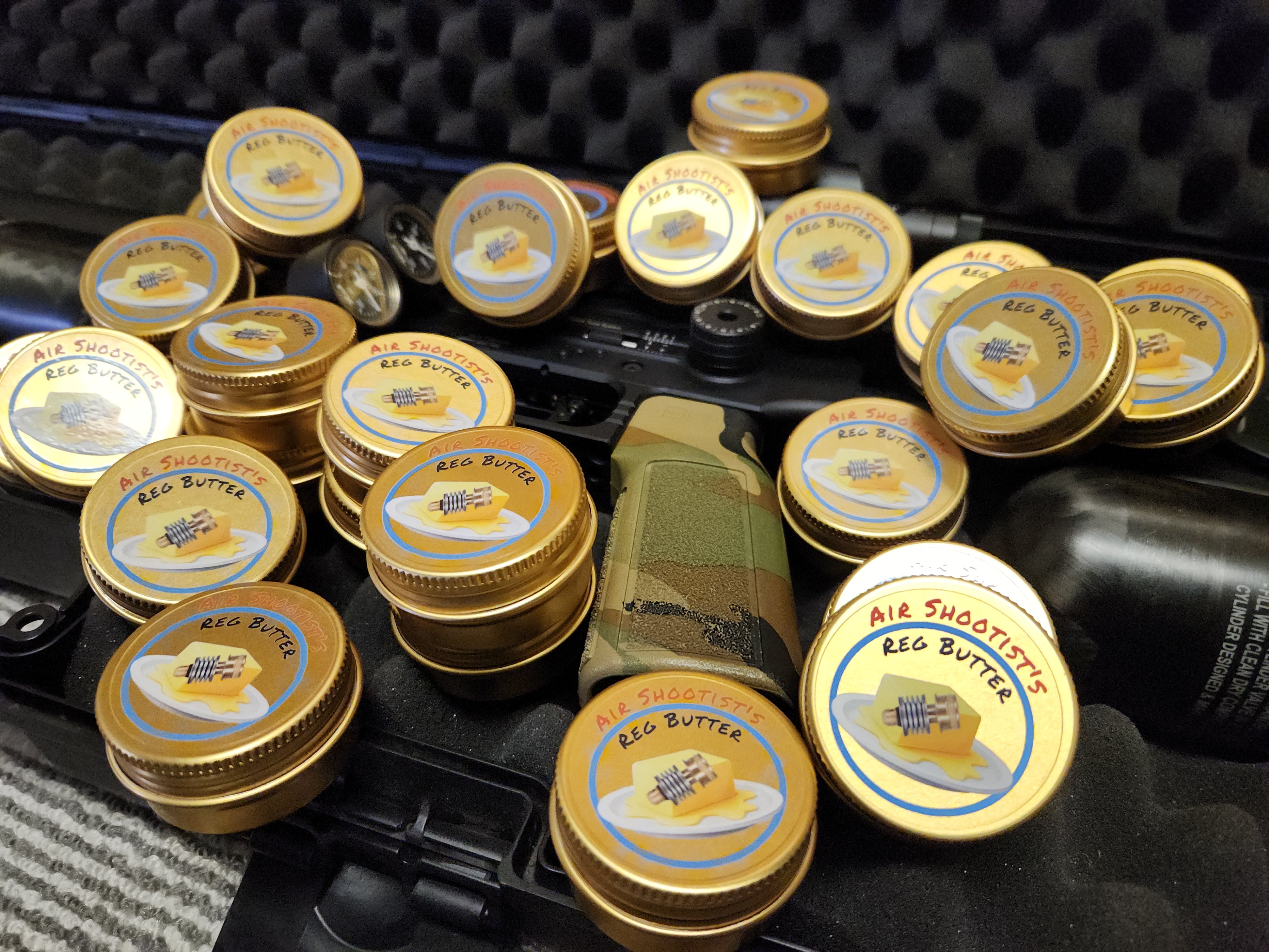 Air Shootist's RegButter Lube 1oz Tin