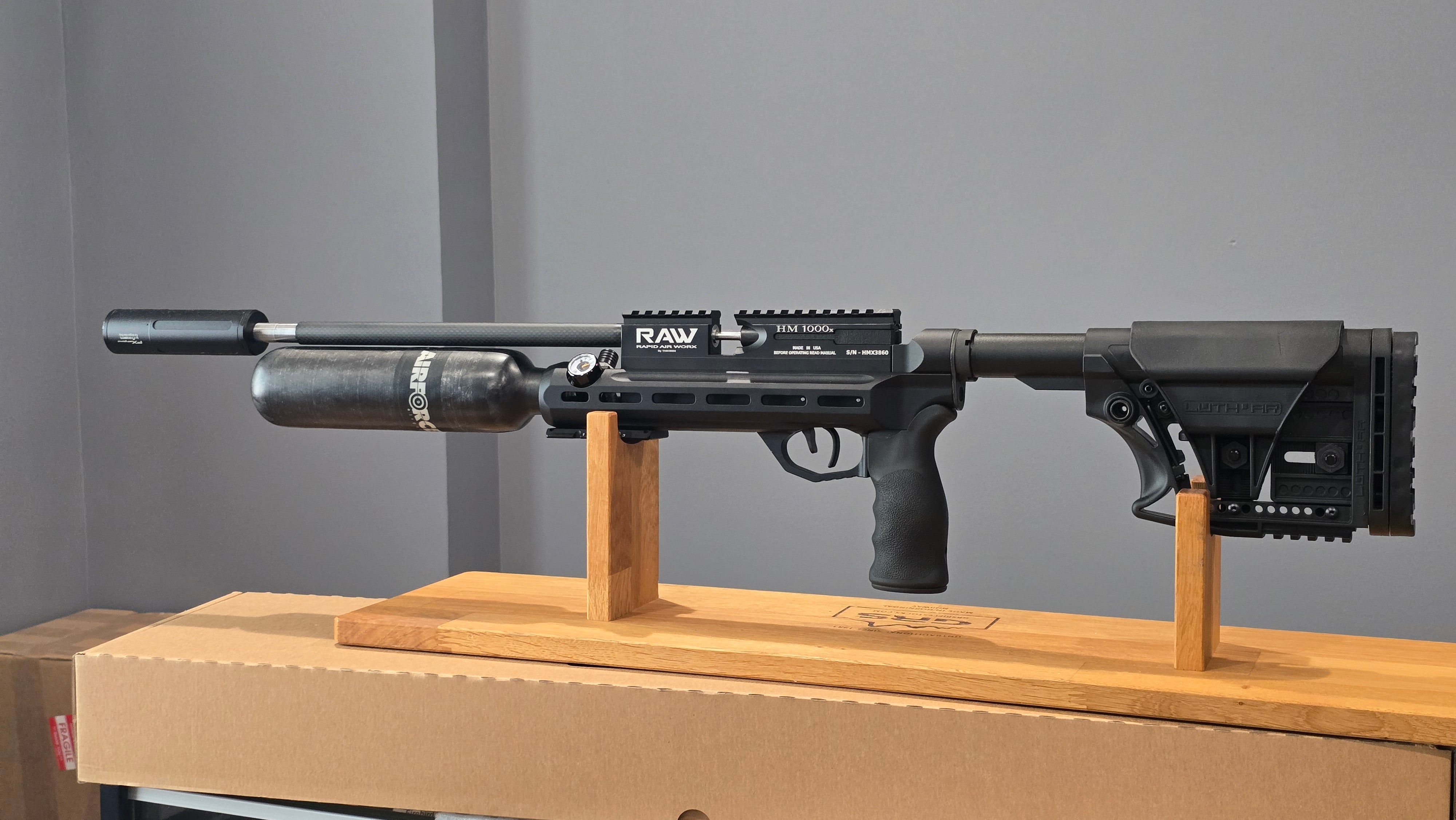 RAW HM1000X Mini Hunter .22cal Custom Package