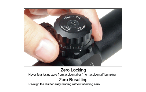 UTG® True Hunter® 6-24X50 1" Scope, AO, 36-color, Mil-dot, w/ Rings