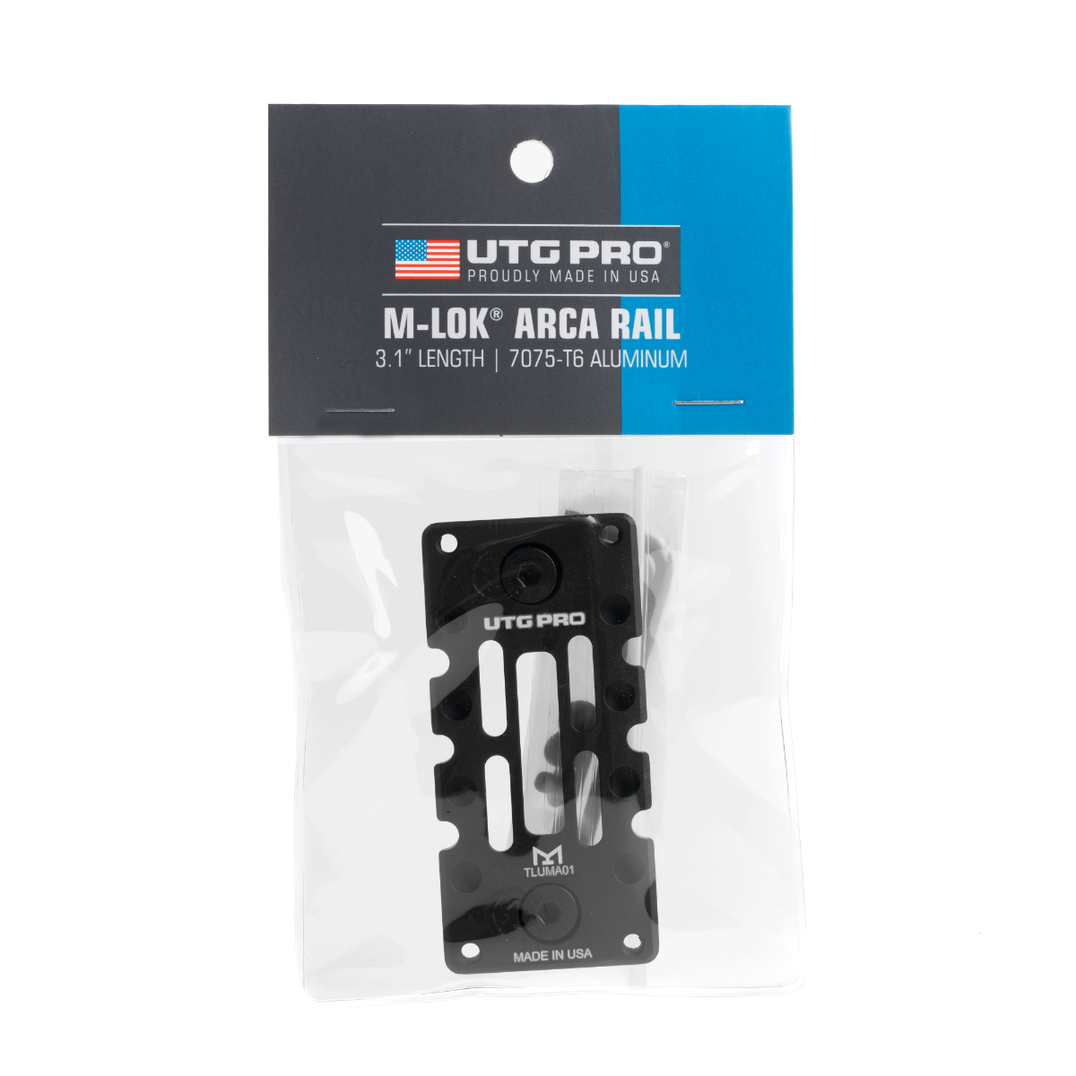 UTG PRO® M-LOK® Arca Rail, 7075-T6, 3.1" Length
