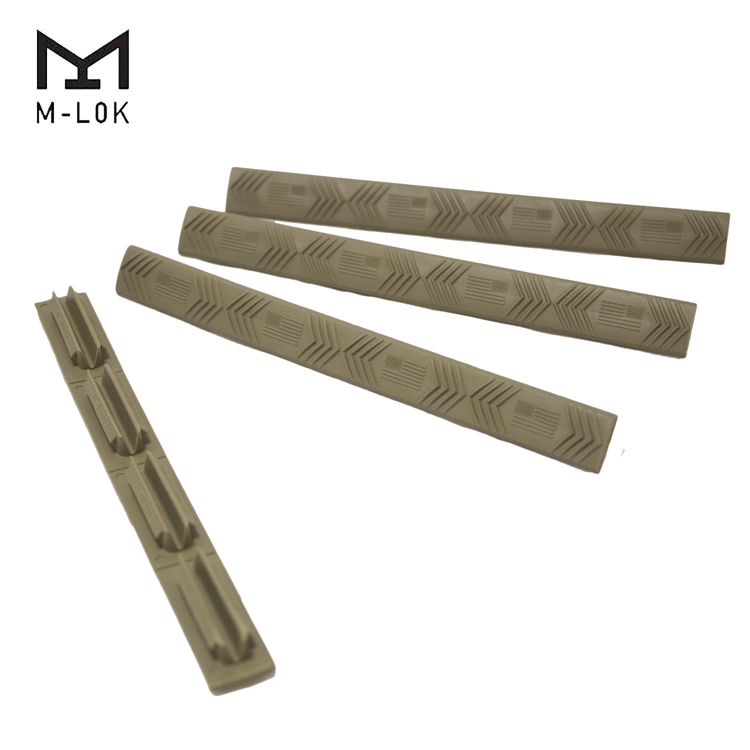 ERGO Air 4-Slot Modular WedgeLok® Rail Cover (4PK) - M-LOK® Compatible